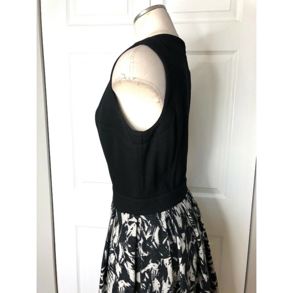 B And K Buchanan Kang Printed Fit Flare Dress 6 - Picture 6 of 12